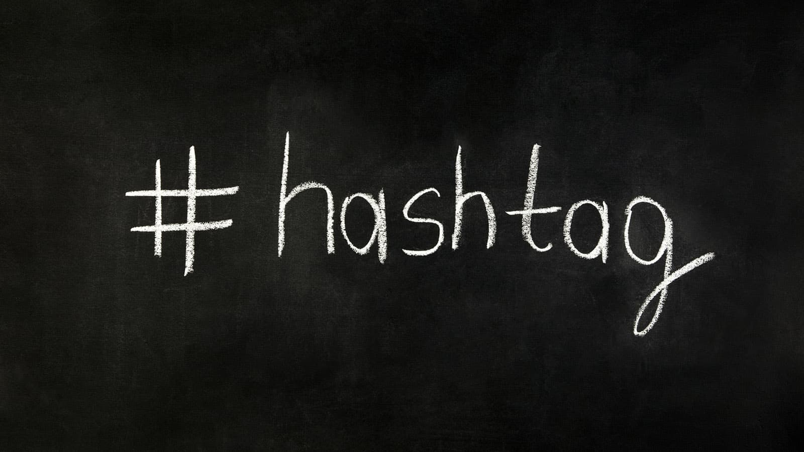 Como usar a hashtag